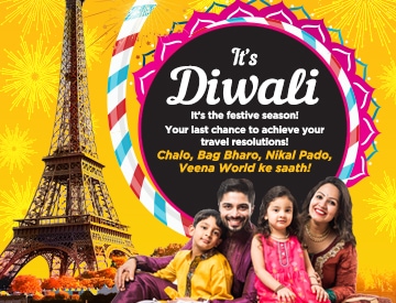 Veenaworld diwali tours