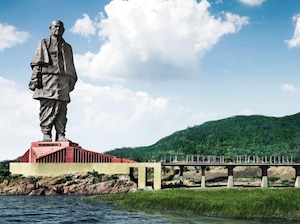 Statue of Unity with Narmada tent city Tour