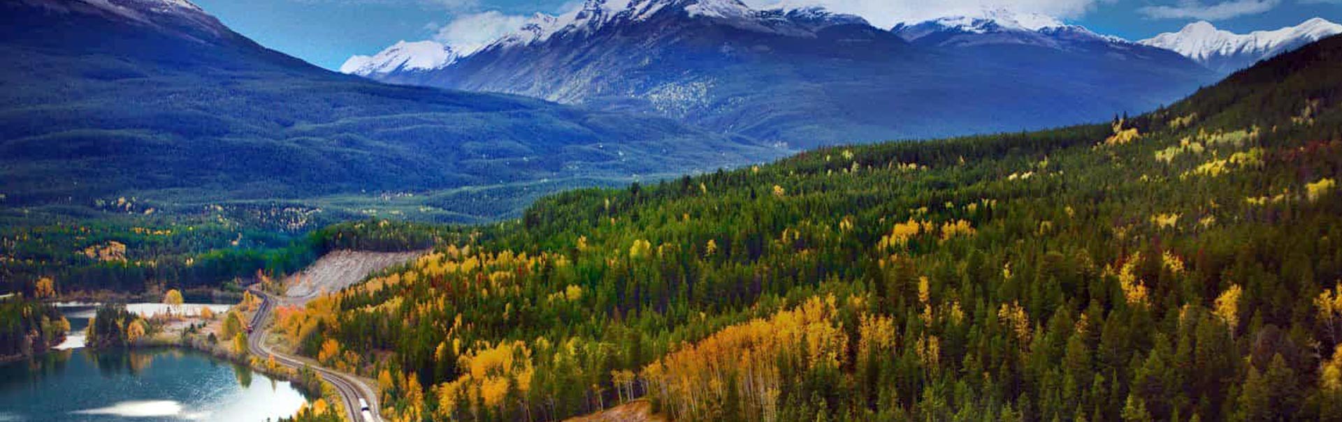 Rockies with VIA Rail (SHCA8) Banner