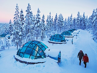 Finland Glass Igloo Stay Tour