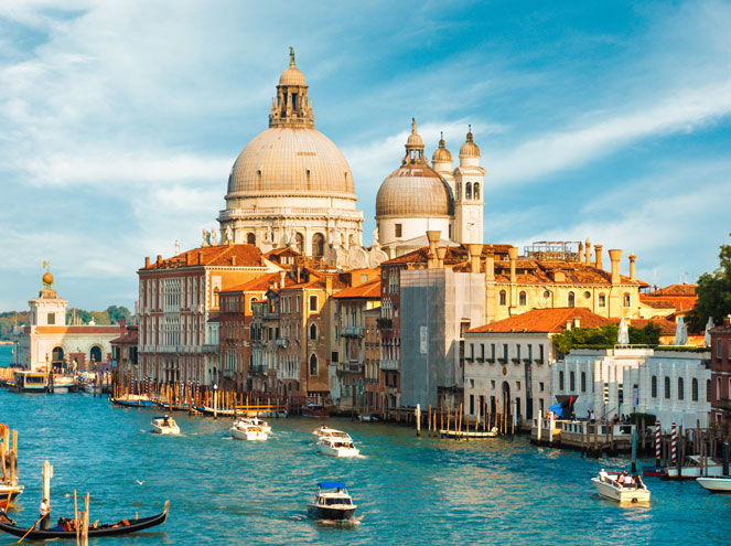 Italy with Capri Island