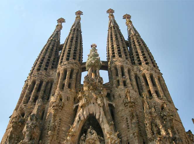 Gaudi's Sagrada Familia Cathedral