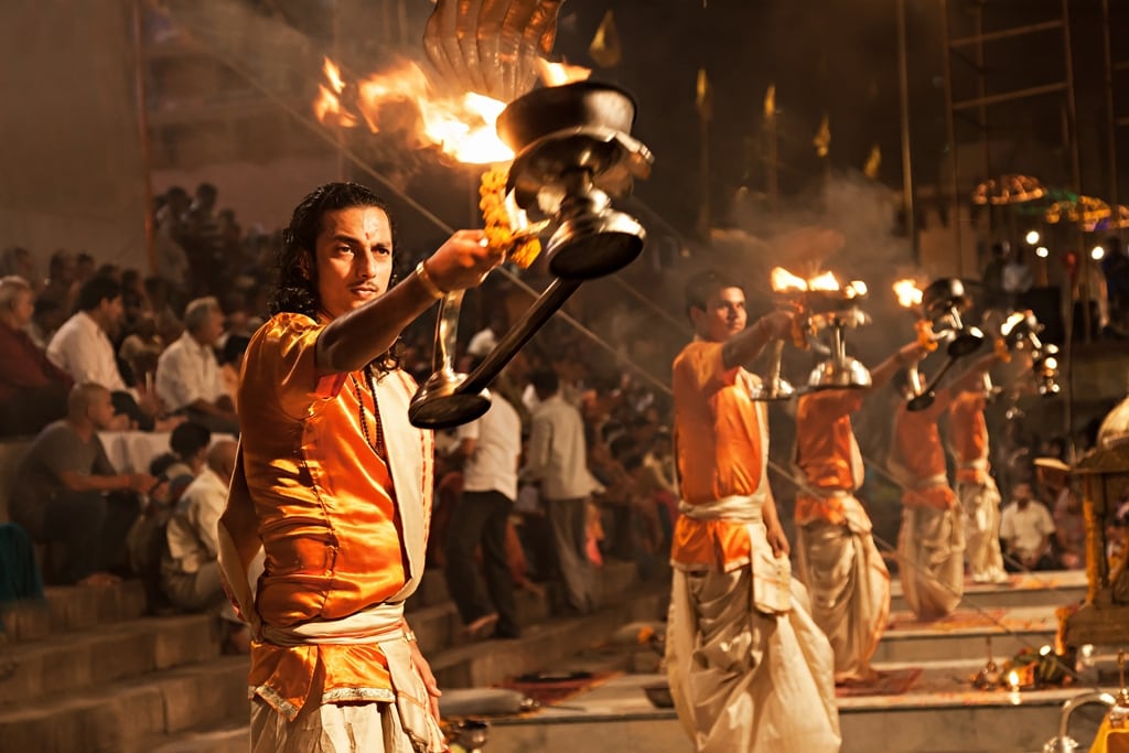 Varanasi Ganga Aarti Ceremony Remotetraveler