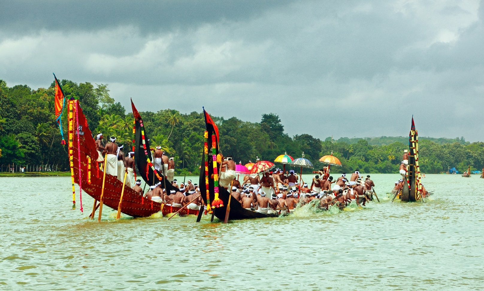 The Snake Boat Races of Kerala - India's very own 'Olympics on Water'!