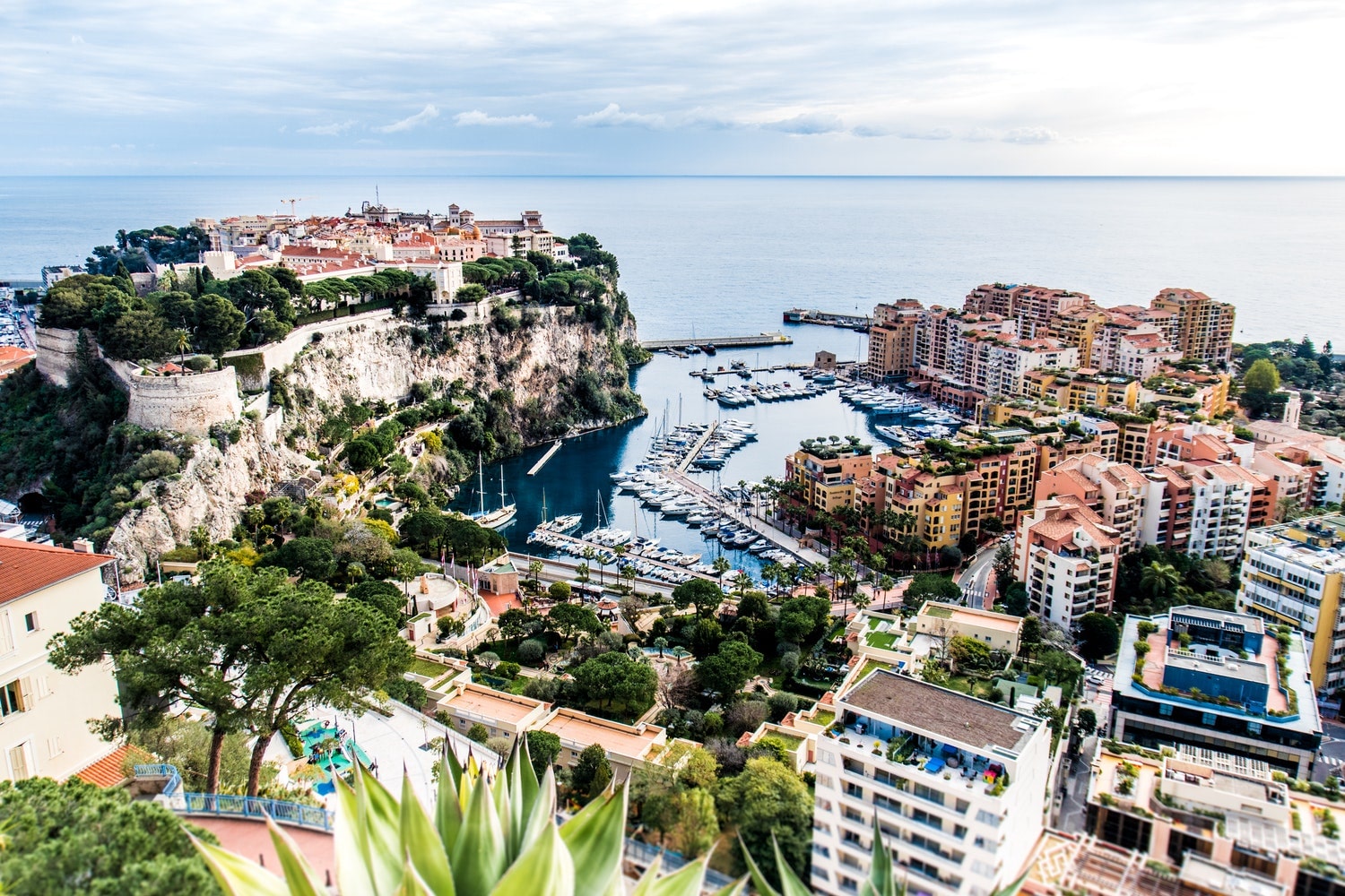 Panoramic View Of Monaco