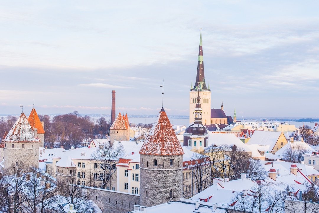 Old Town Of Tallinn Estonia