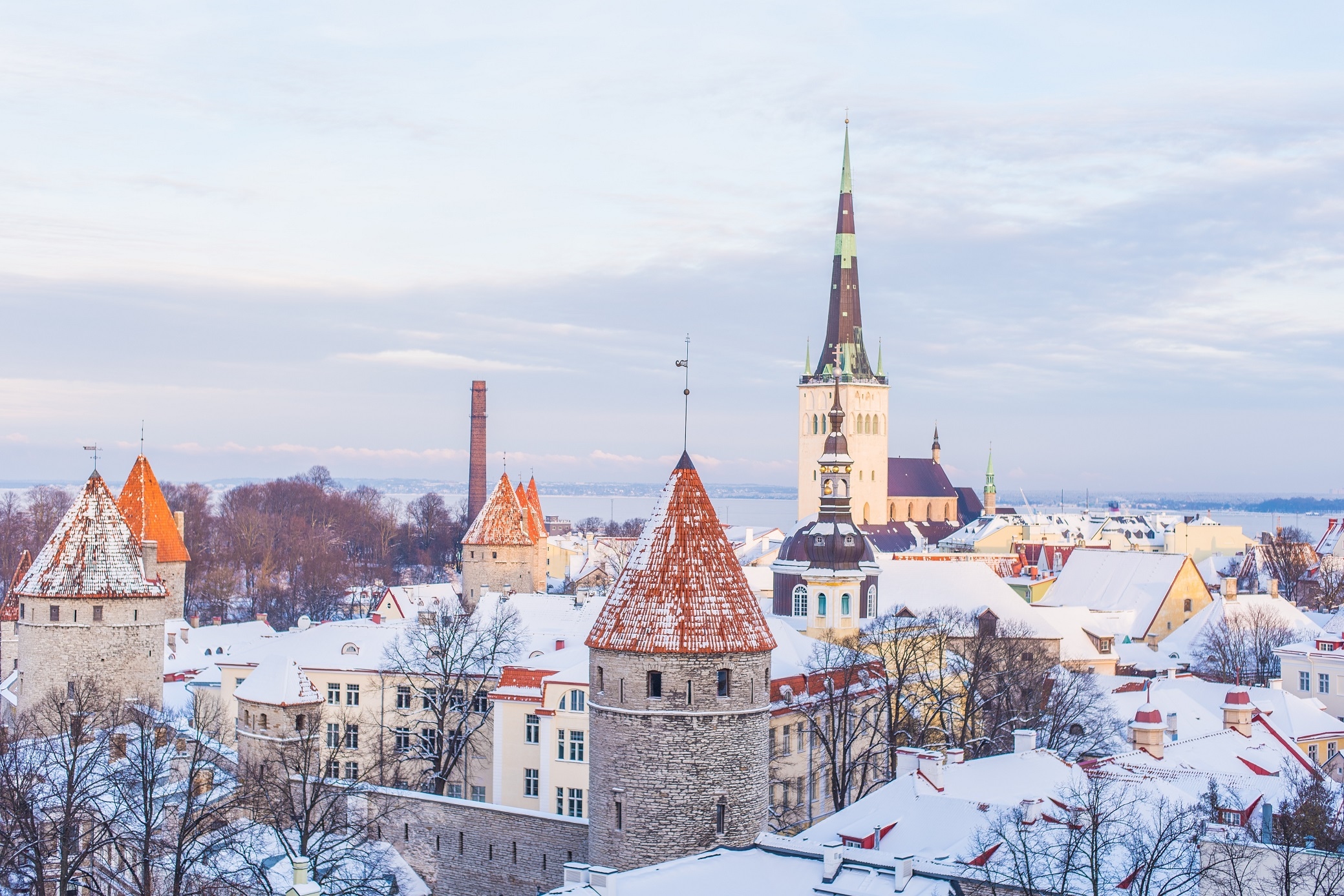 Old Town Of Tallinn Estonia