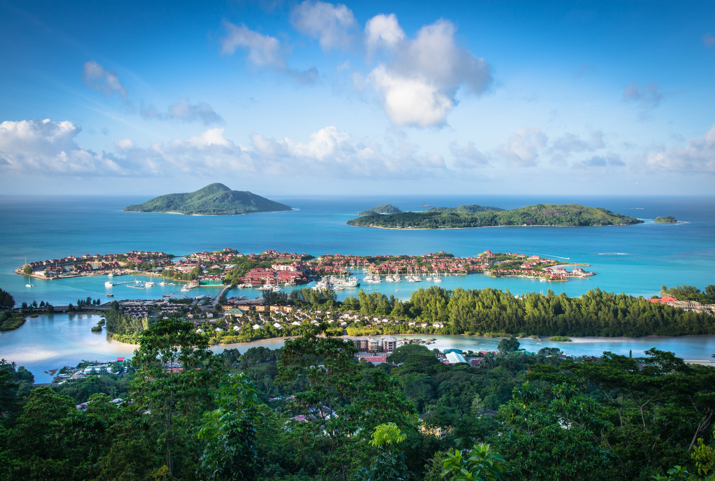 Mahe Island At Seychelles