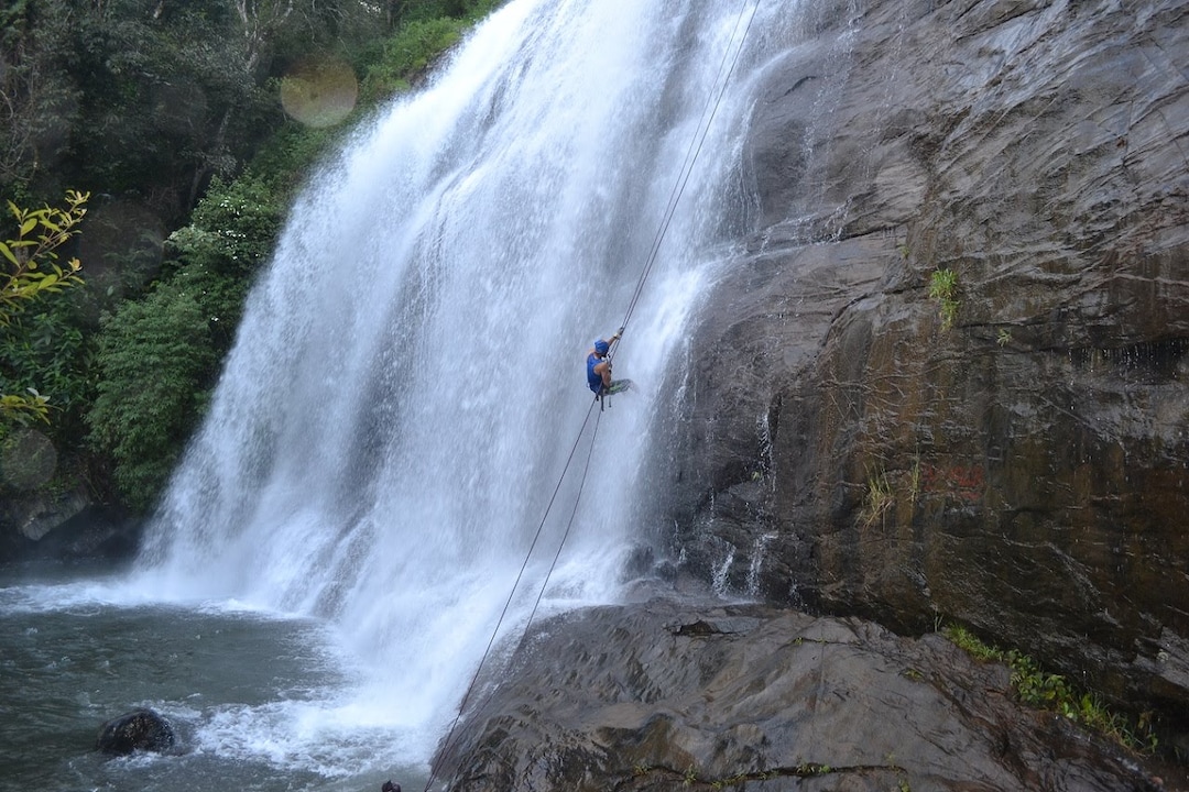 Waterfall Rappelling