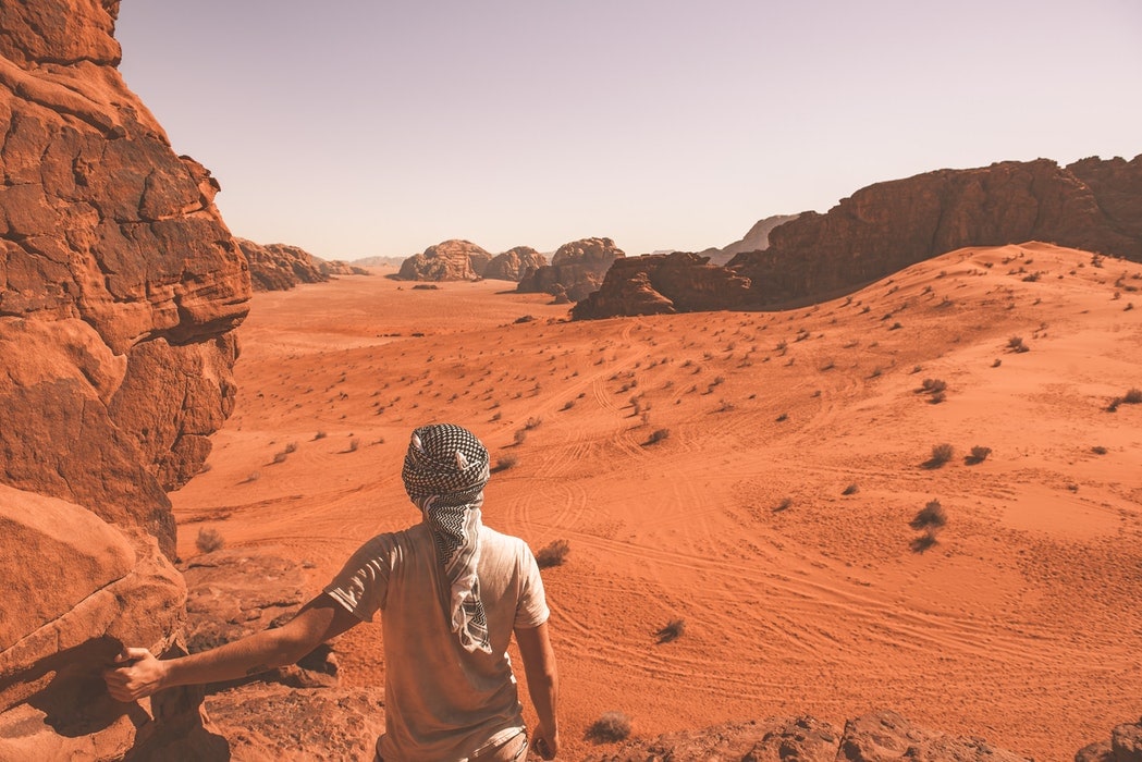 Desert Landscapes Dominate The Middle East