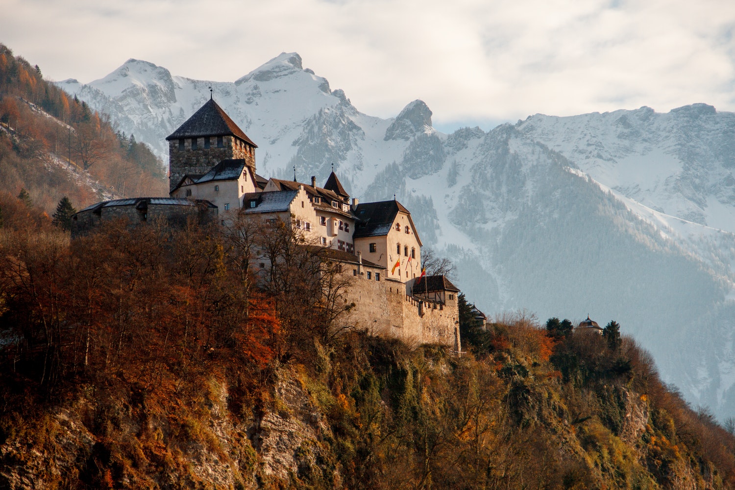 Vaduz Castle At Liechtenstein