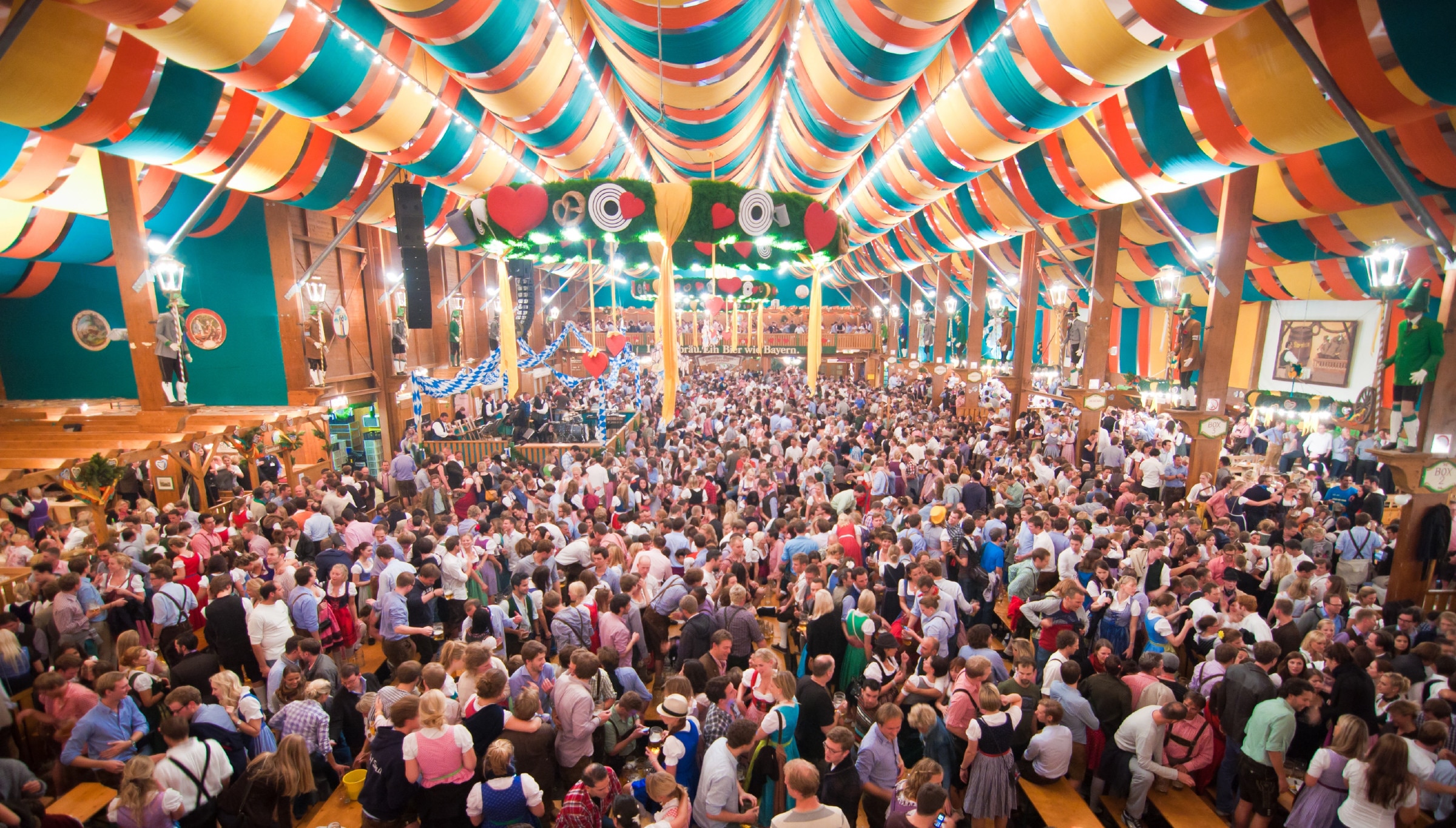 Tent At Oktoberfest