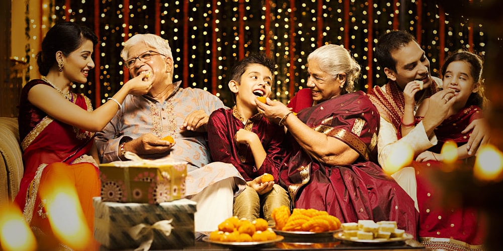What do you traditionally eat at Diwali?