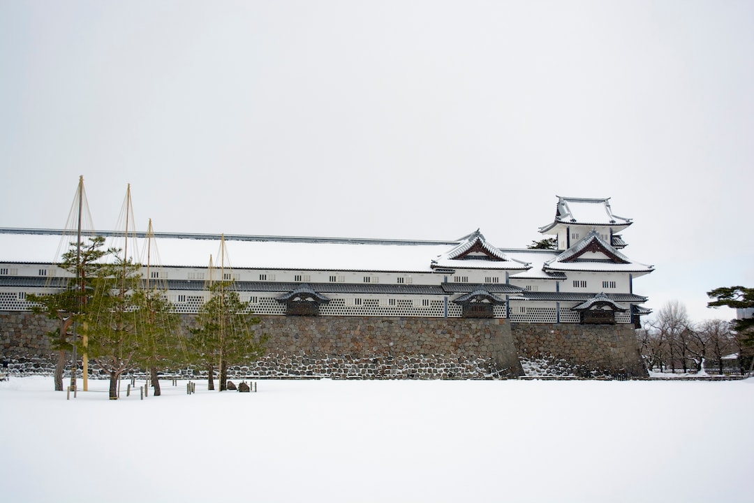 Snow Japan Shrine