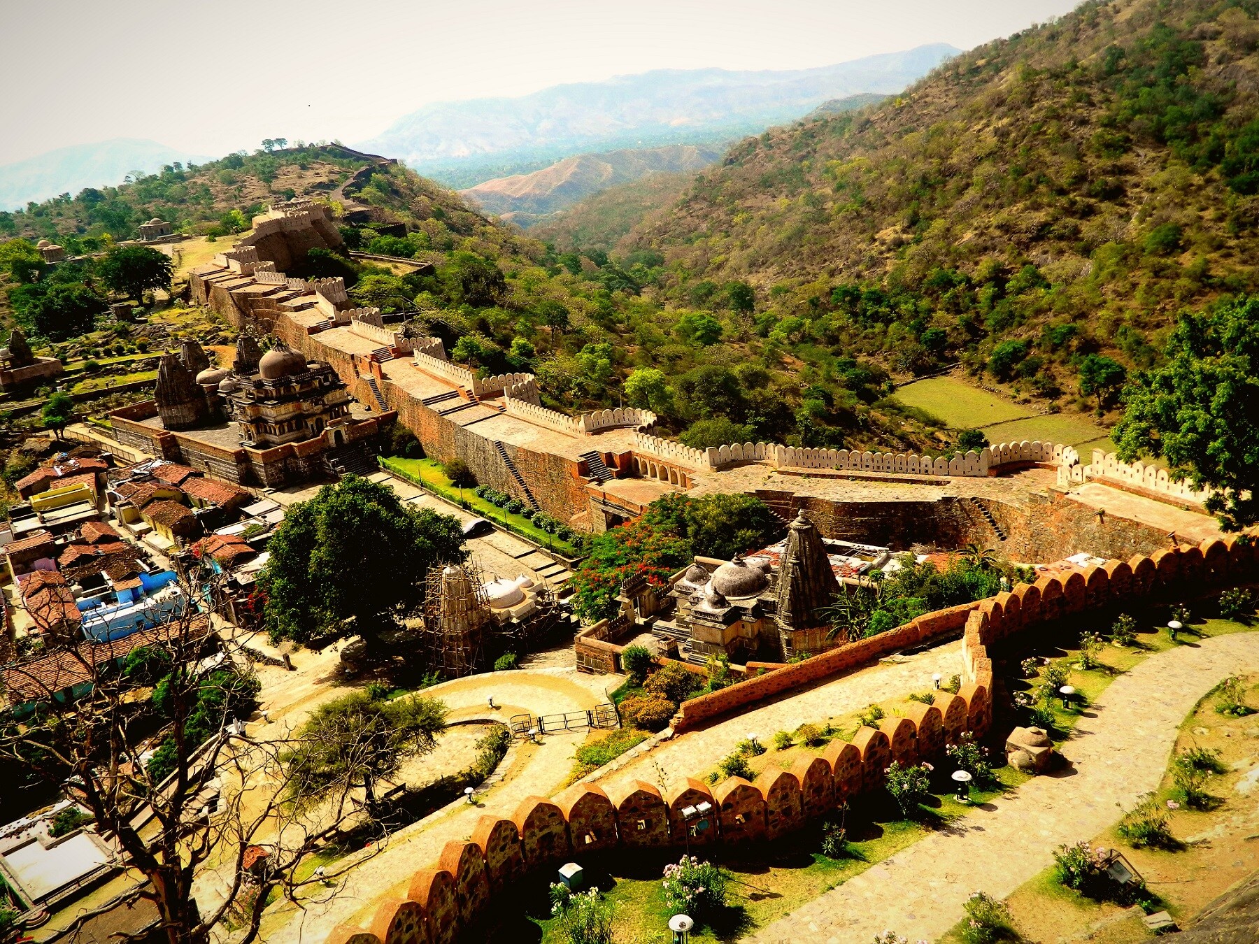13 Edit The Great Wall Of Kumbhalgarh Fort