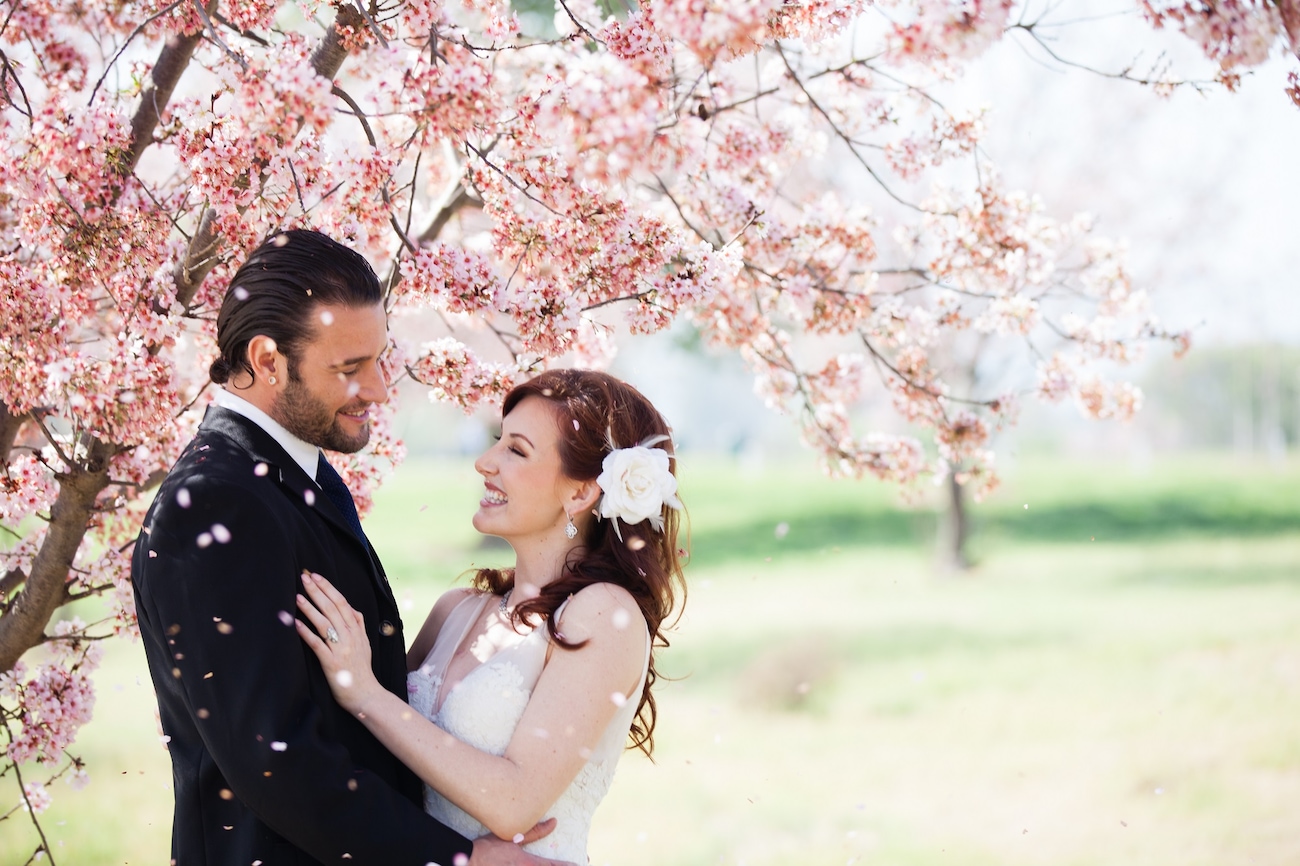 Cherry Blossom themed Destination Wedding!