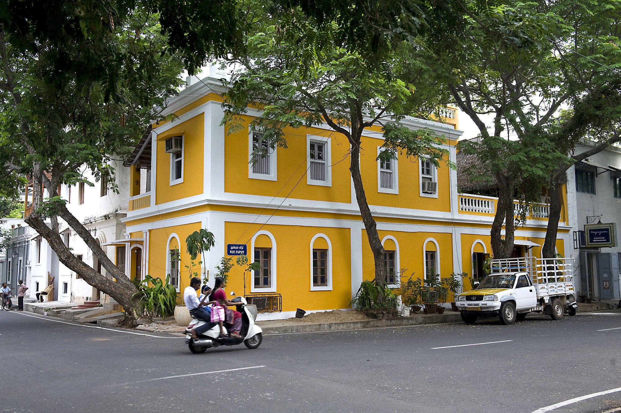 Shutterstock 461709040 The Colonial Area In The Center Of The City Pondicherry