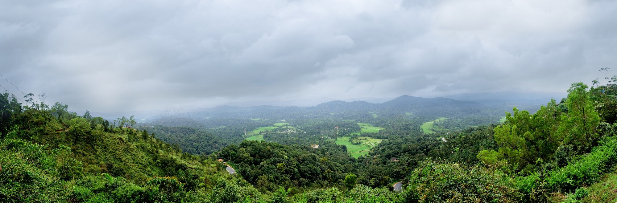 Shutterstock 787602898 Panoramic View Of Kodagu Coorg From Rajas Seat In Madikeri Karnataka