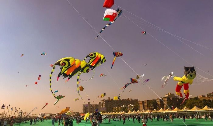 INTERNATIONAL KITE FESTIVAL - AHMEDABAD 