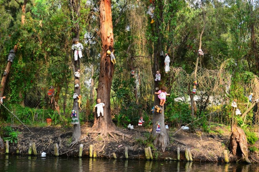 Island of Dolls in Mexico