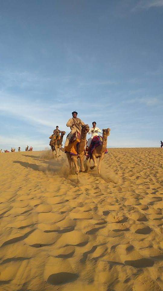 Sam Sand Dunes and Hawa Mahal