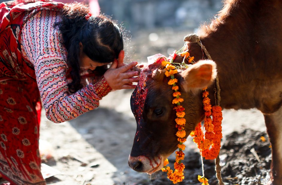 Diwali celebrations in Nepal