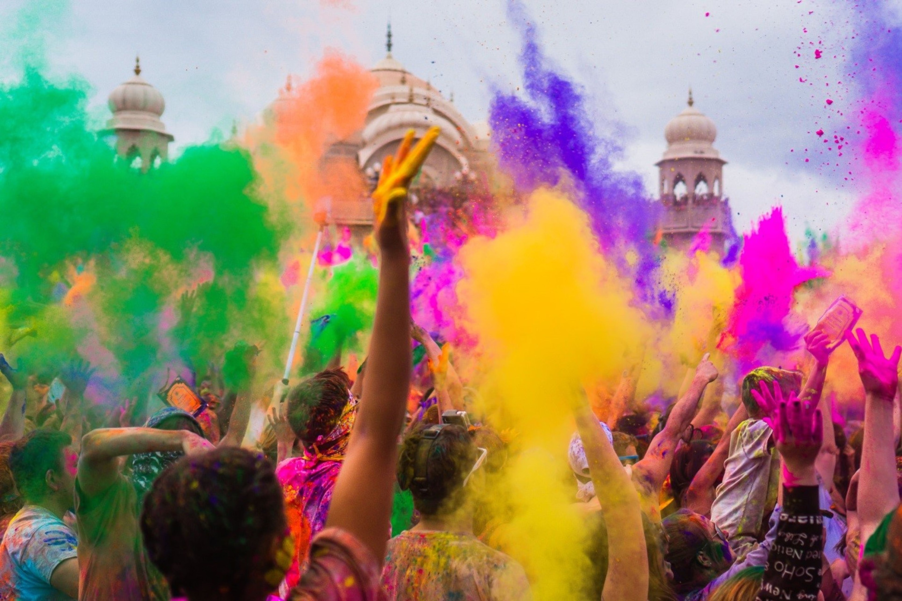 Best Places to Celebrate Holi in India Veena World