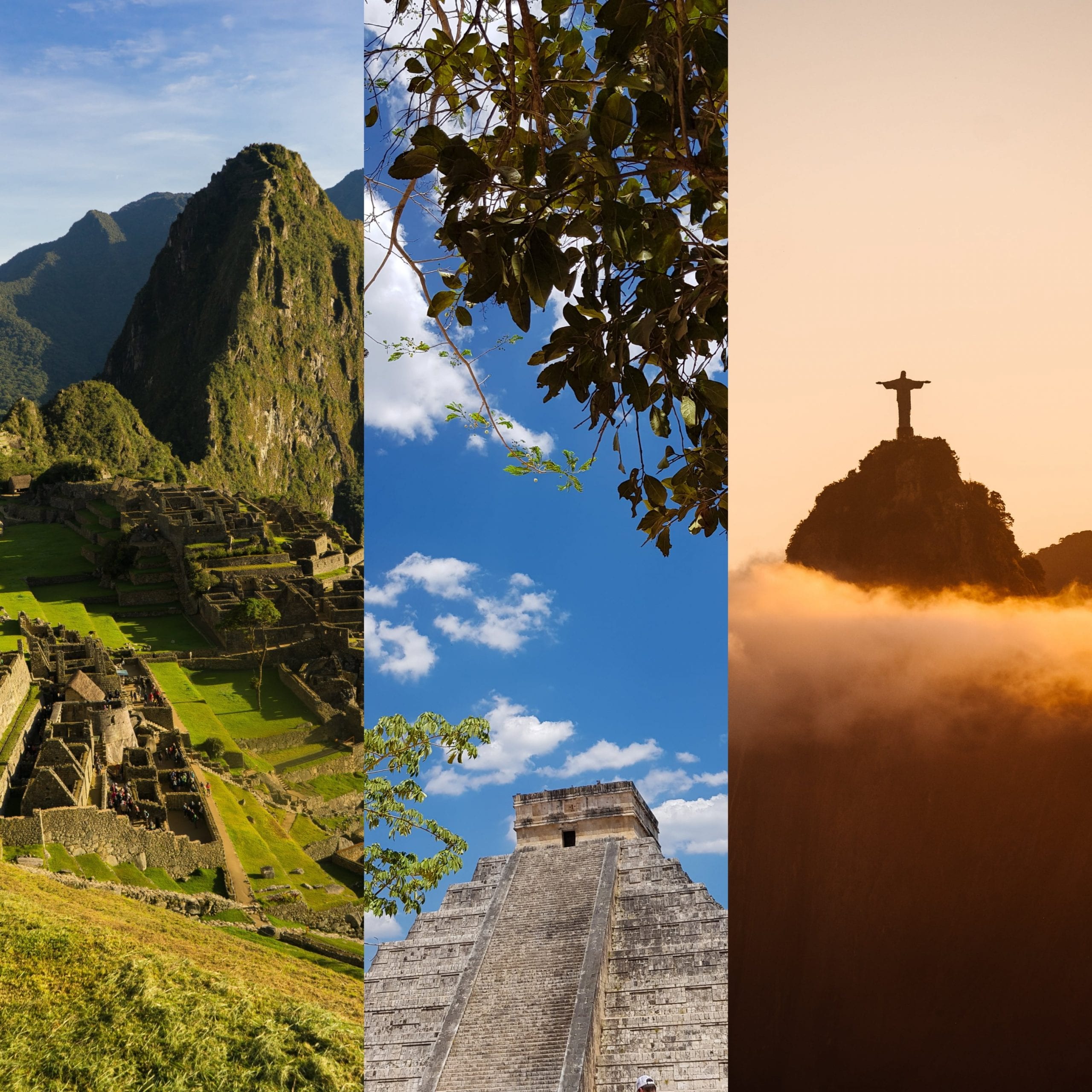 Latin America is home to which of these new Seven Wonders of the World scaled