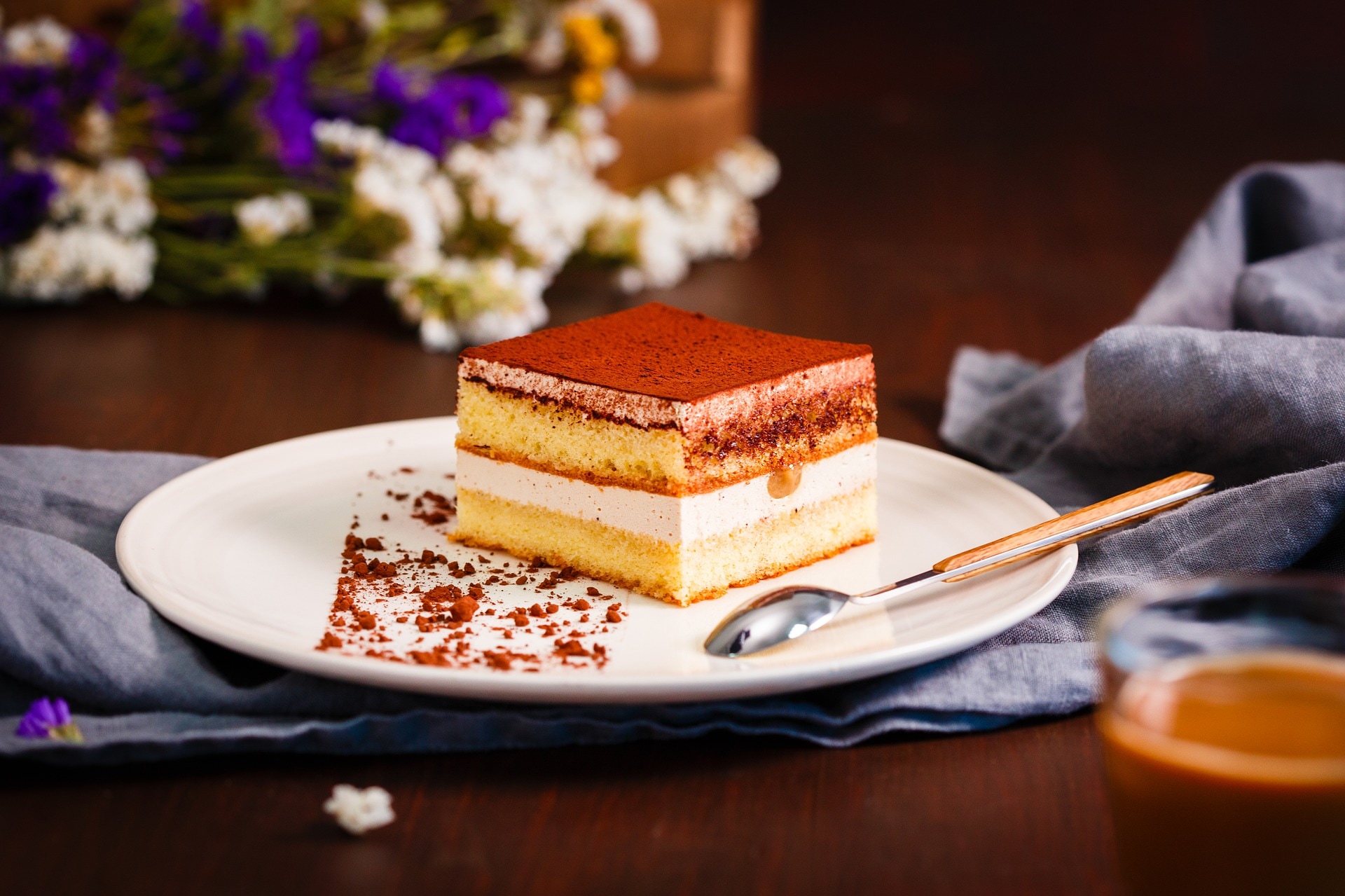 Although a fairly recent invention, this dessert of coffee-soaked ladyfingers layered with mascarpone cream enjoys an iconic status among Italian desserts. Its name stems from an Italian expression which literally means ‘pick me up’, a reference to the uplifting effects of sugar, liquor, and coffee. 