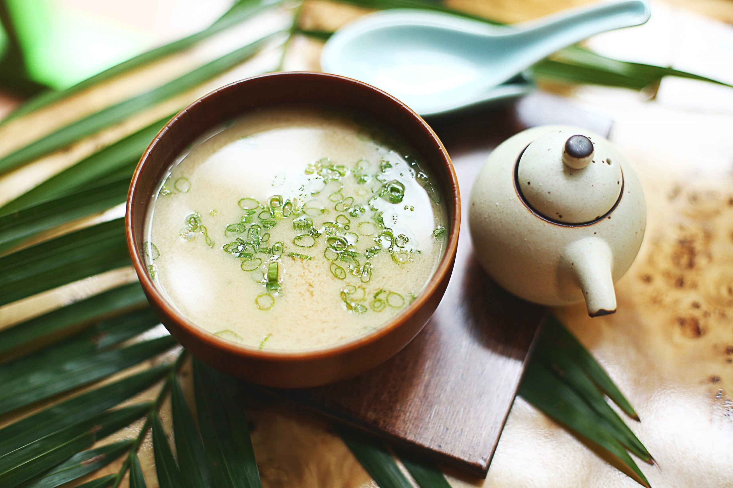 It’s a traditional Japanese soy-based soup made from a stock called ‘dashi’, and various additional ingredients such as seaweed or tofu. It is estimated that more than 70% of Japanese people consume the soup for breakfast. The soup is thought to have medicinal properties and its main ingredient is made up of a combination of rice, salt, water and fermented soybeans, shaped into a paste that is similar to peanut butter in texture.  