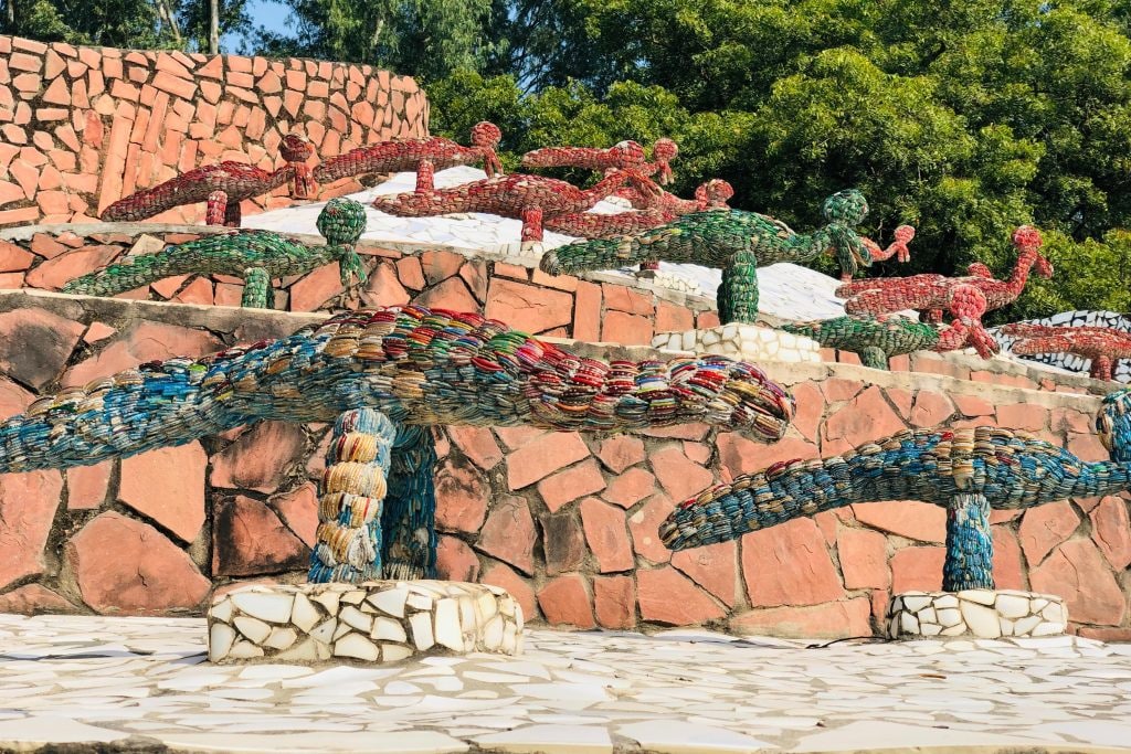 Playful Water Features at Rock Garden