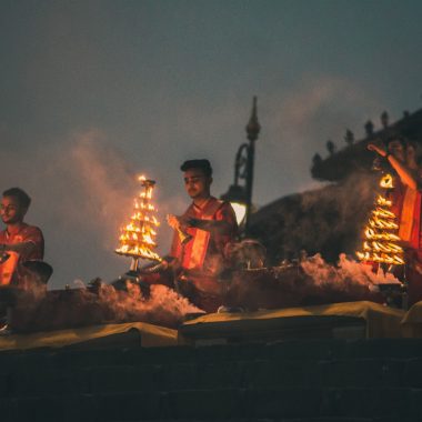 Ganga Aarti Varanasi A Visual Treat at the Banks of River Ganga