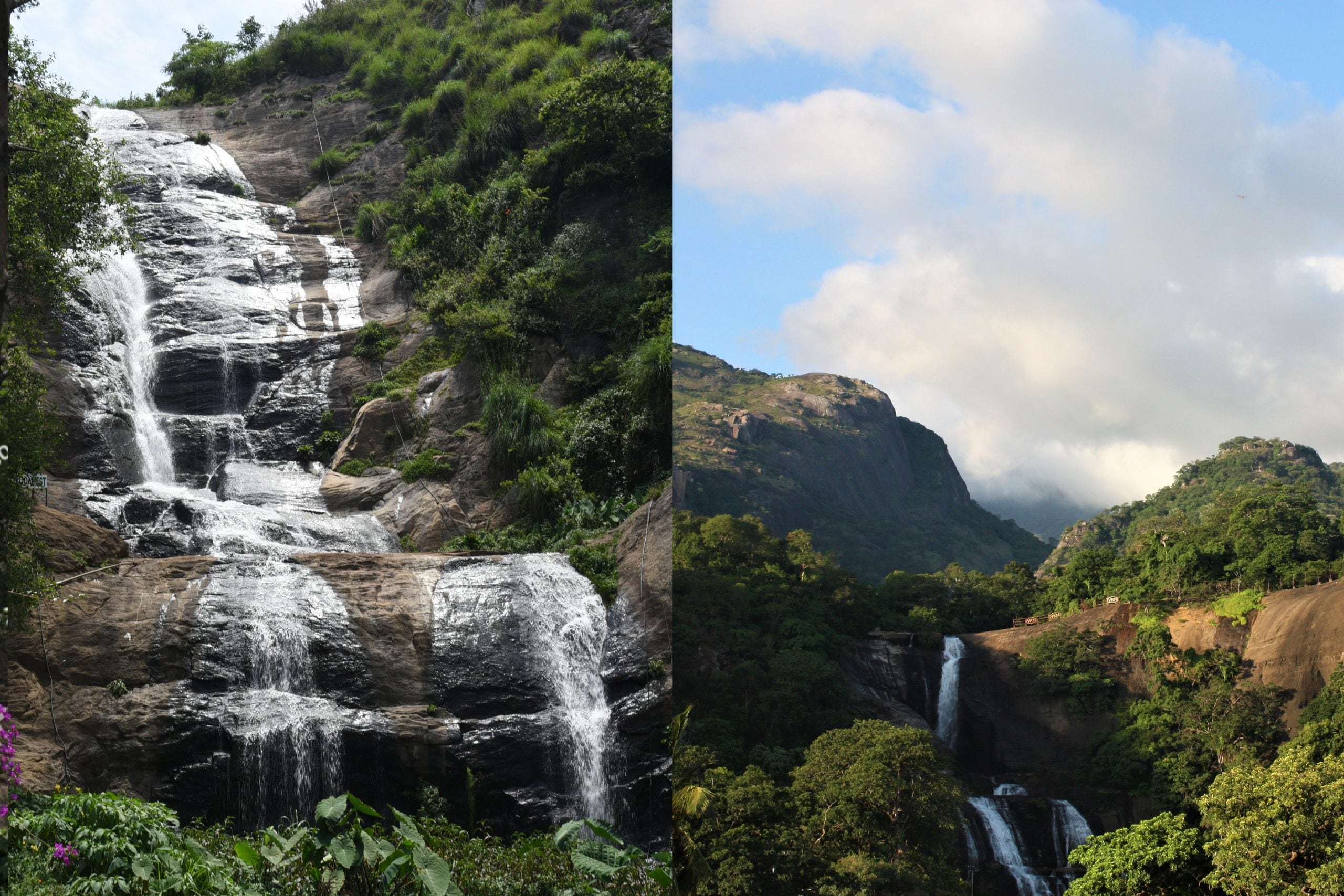 tourist waterfalls in tamilnadu