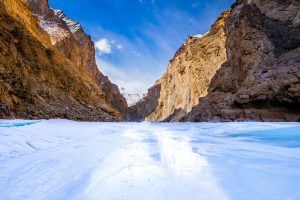 Experience Walking On The Frozen River