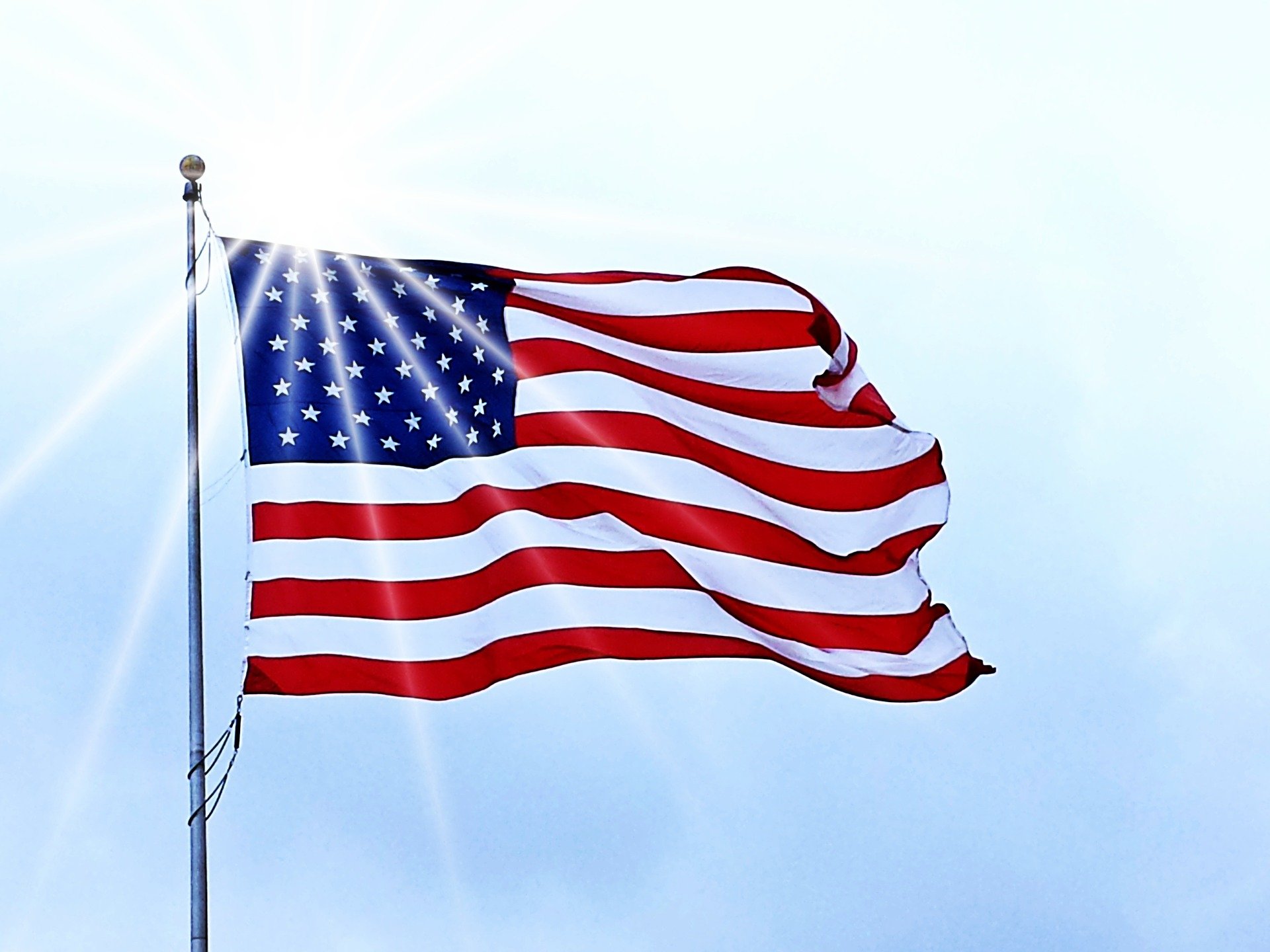 Since its original design in 1777, how many times has the Stars and Stripes been updated with extra stars in the USA flag as more states entered the union? 