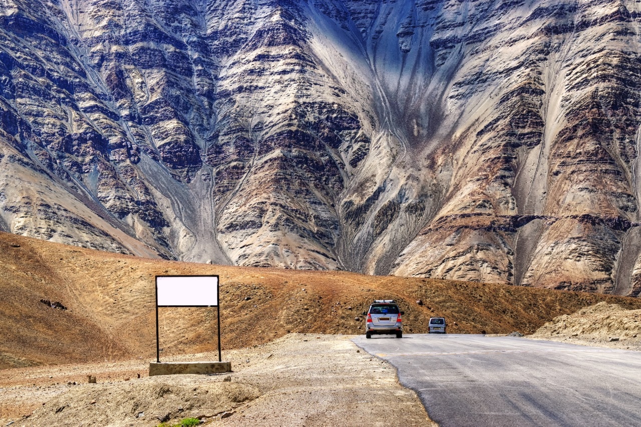 An area in Ladakh where your car is pulled upwards without any manual effort is called
