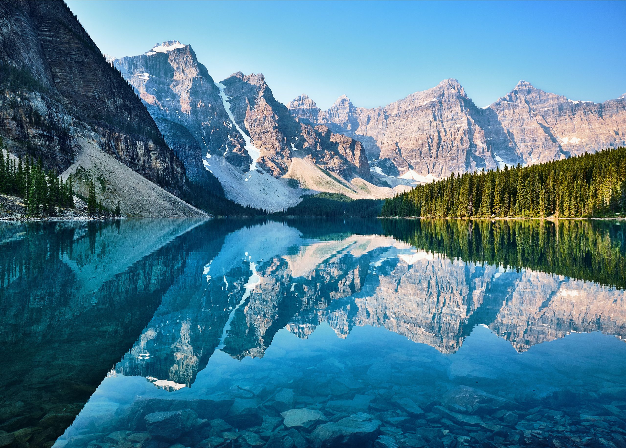 Canada has the most lakes in the world.