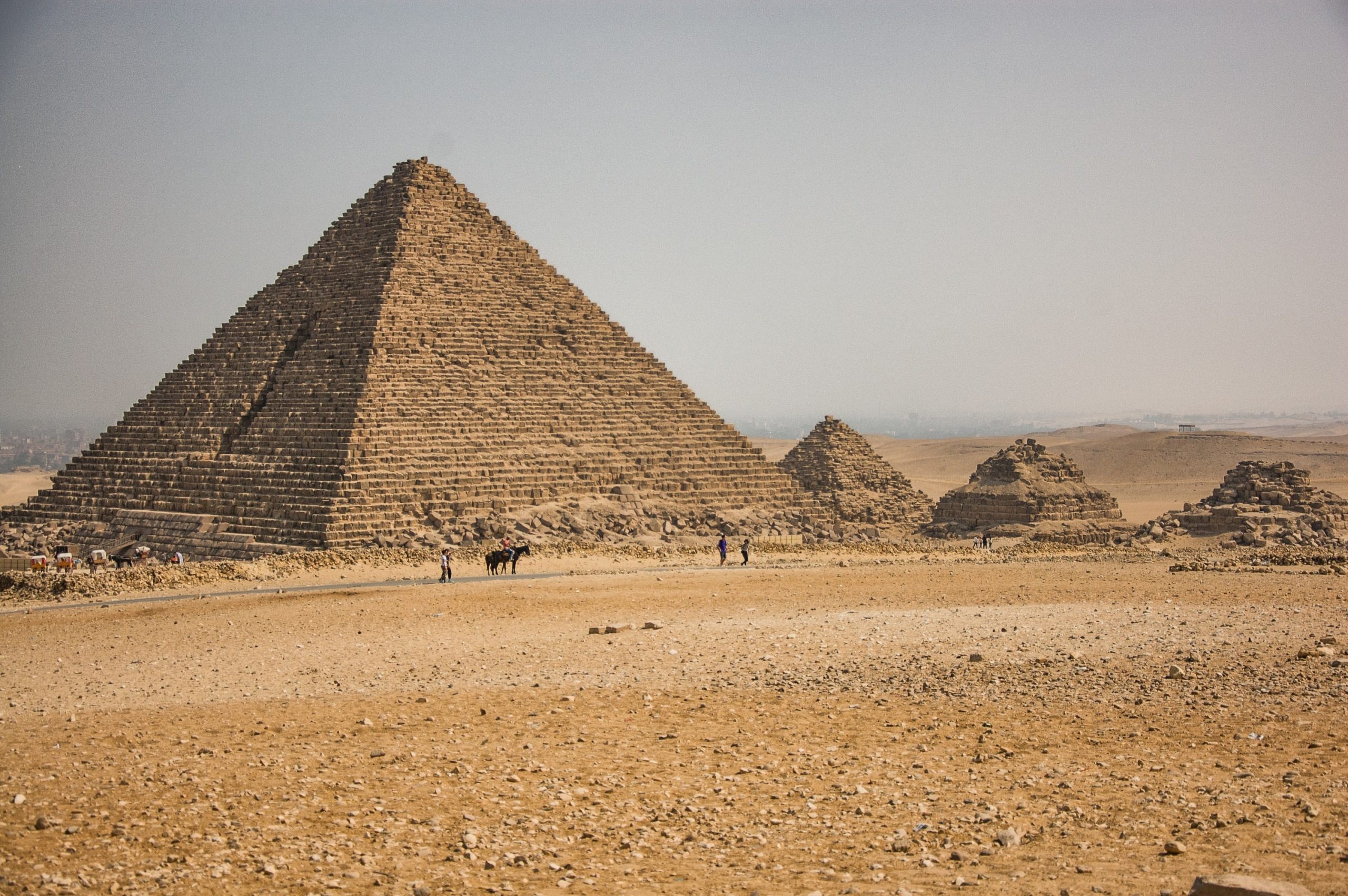 Egypt is home to the most number of pyramids in the world.