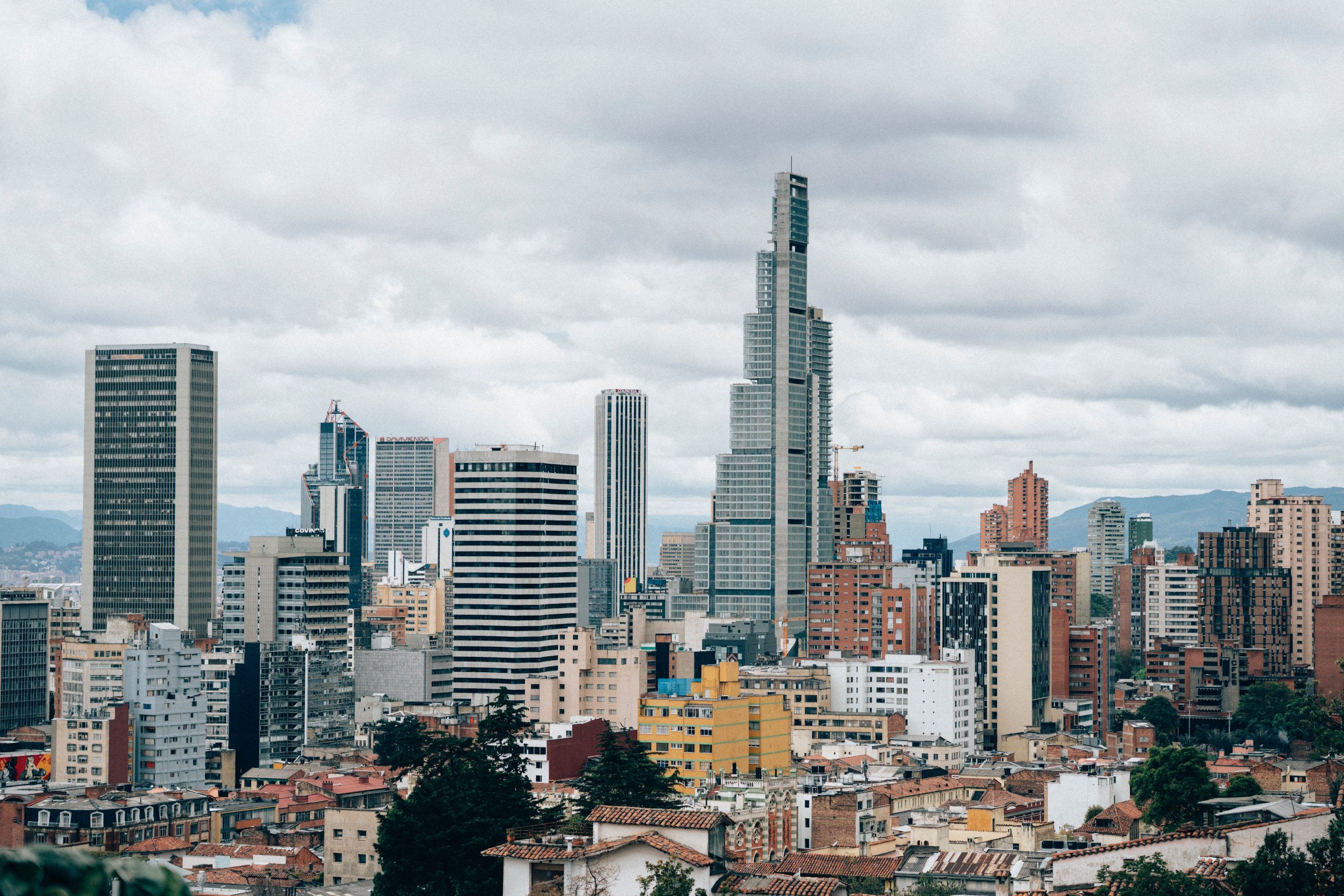 Bogota is the capital of which South American country scaled