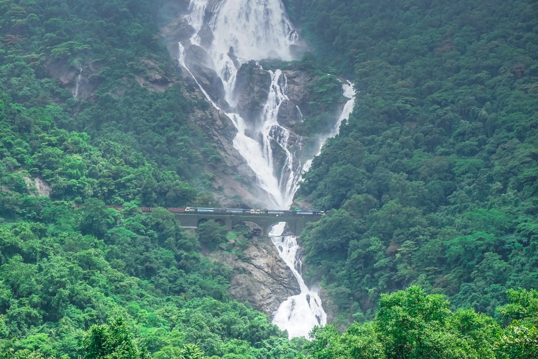 Dudhsagar Waterfalls Goa How to Reach Timings Tickets