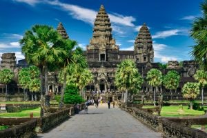 The Angkor Wat Of Cambodia
