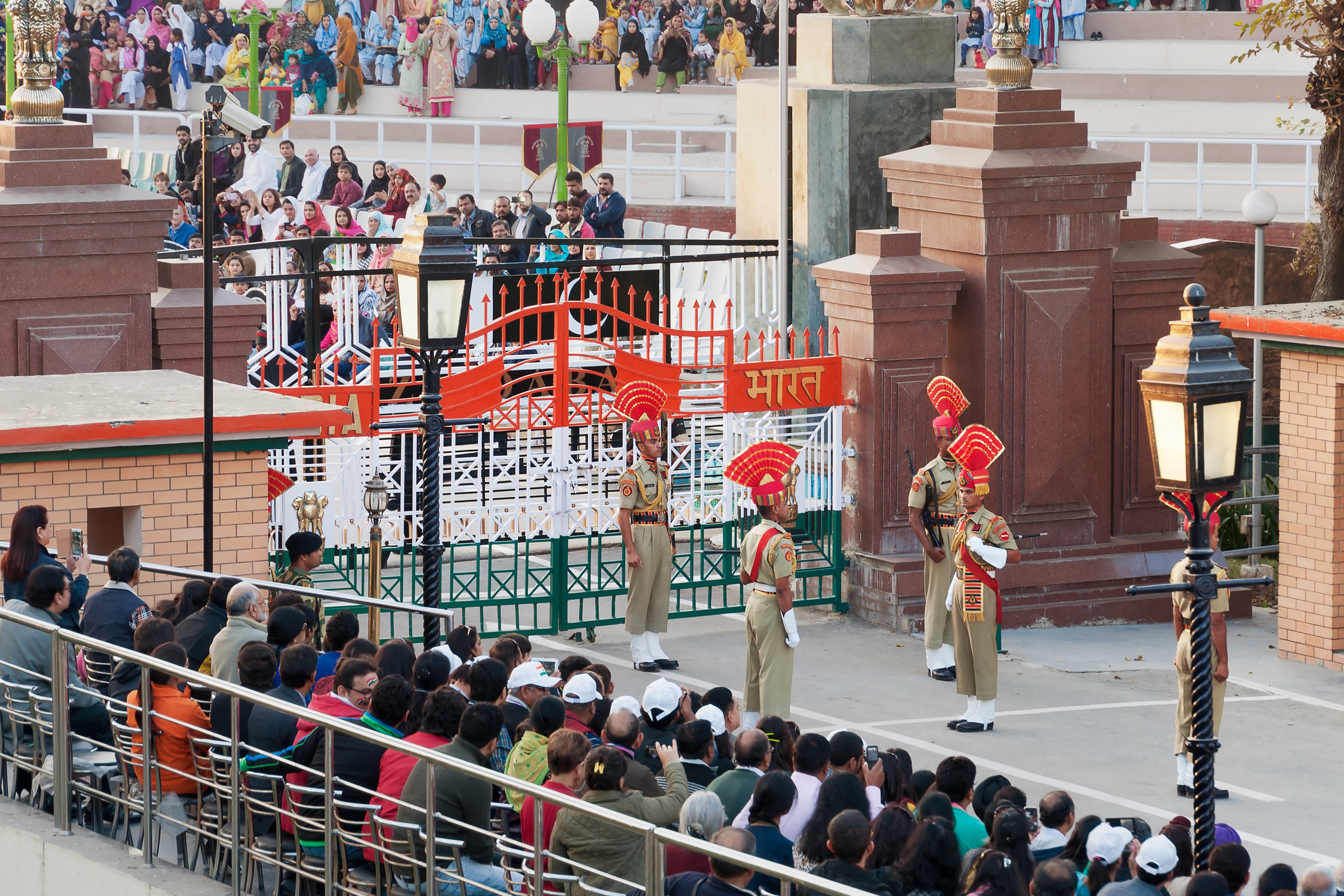 Witness the Fervour at Wagah Border Amritsar
