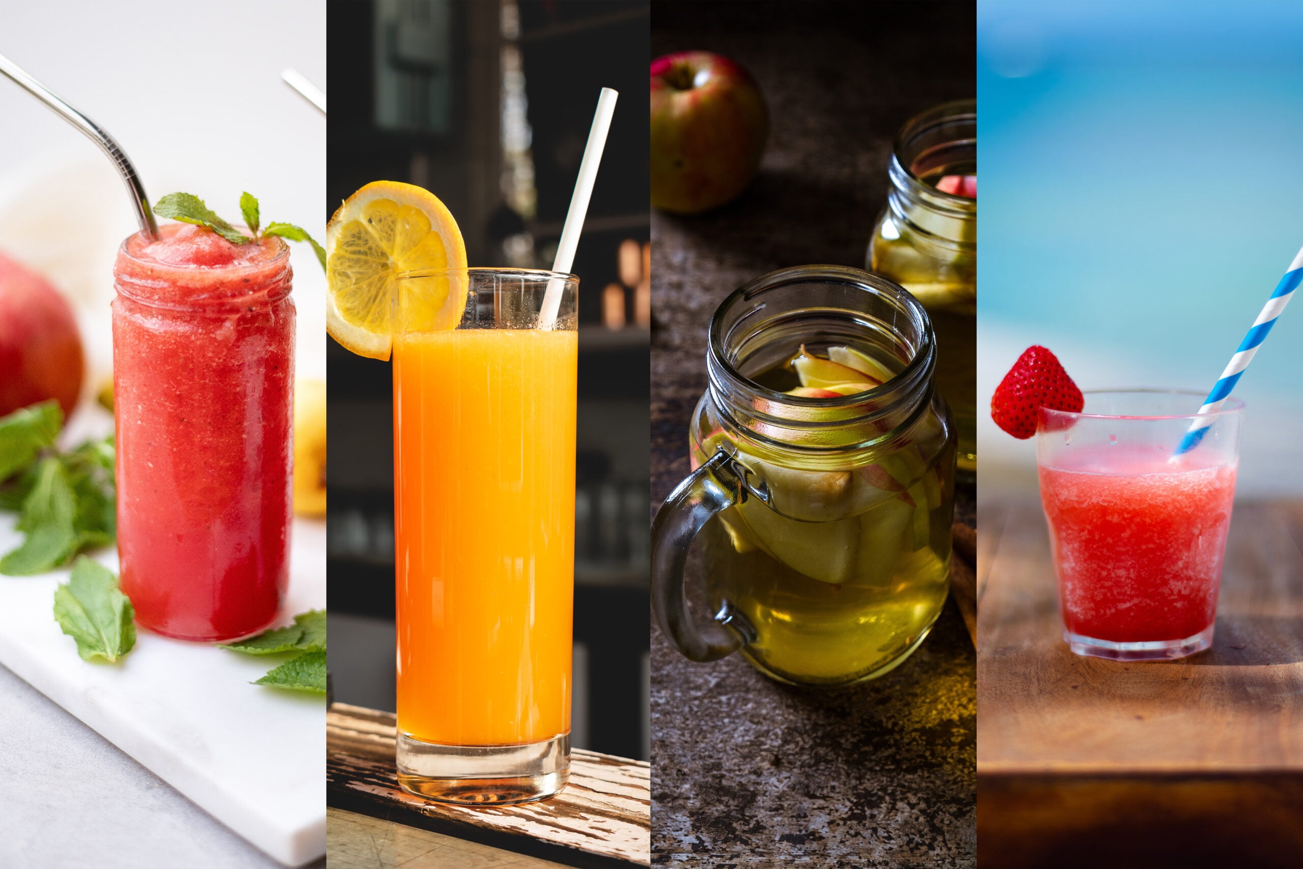 Fruit juices are delicious. Which one would you choose?
