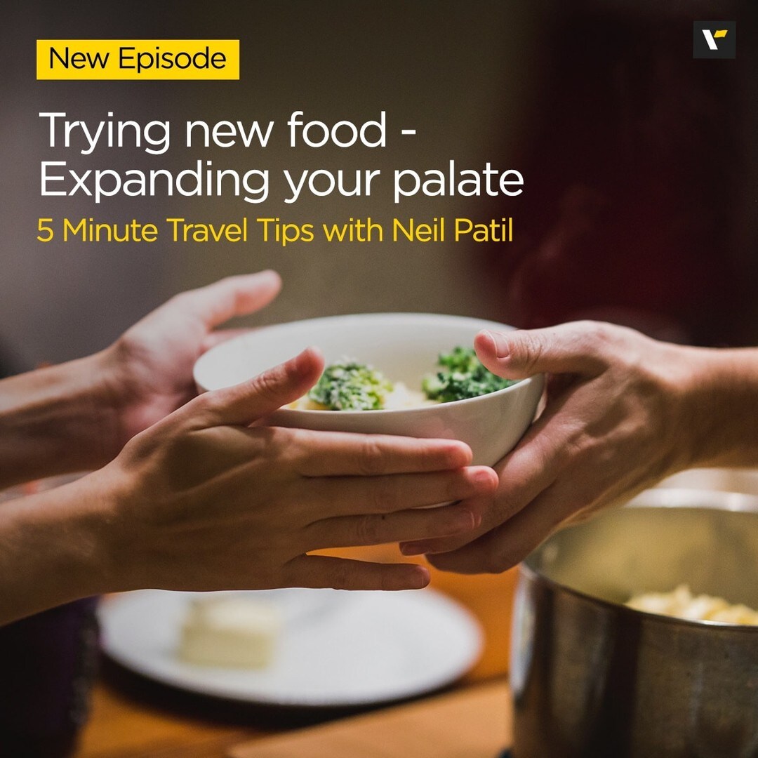 When you visit a new place, you don’t just go there to look at the incredible views and sights. You go there to immerse yourself in a new culture and food is often an important part of that culture. So here are a few tips before you enter the glorious world of food.Hit the link in the bio to listen now.#TravelTips#TravelTipsWithNeilPatil#VeenaWorld
