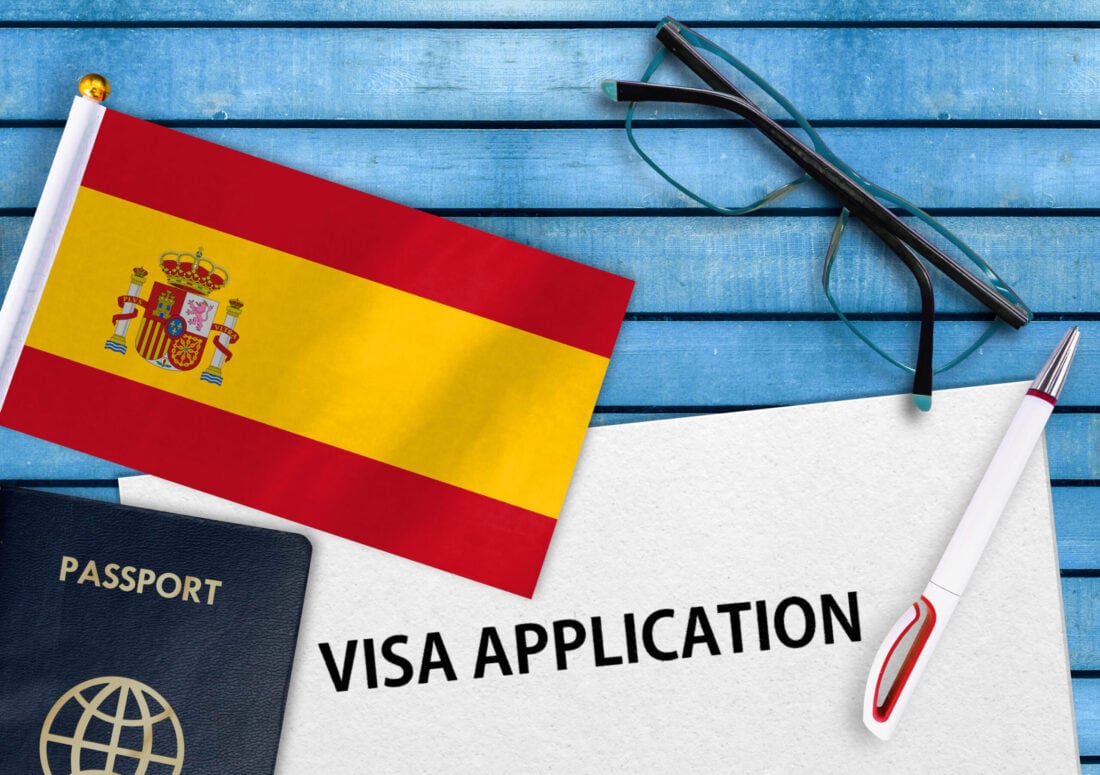 spain tourist visa application from india