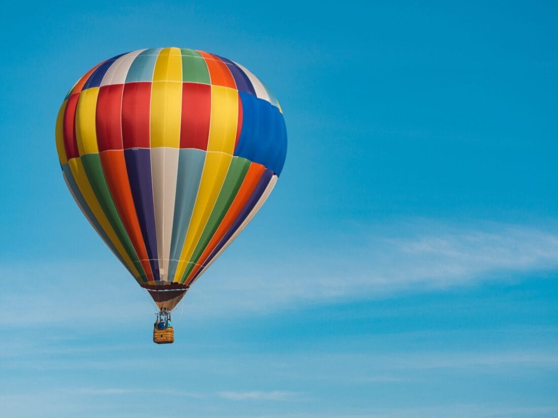 Best Destinations to Enjoy a Hot Air Balloon Ride in India | Veena ...