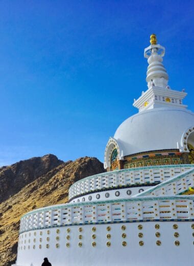 Everything You Need to Know About Shanti Stupa scaled e1659276550802