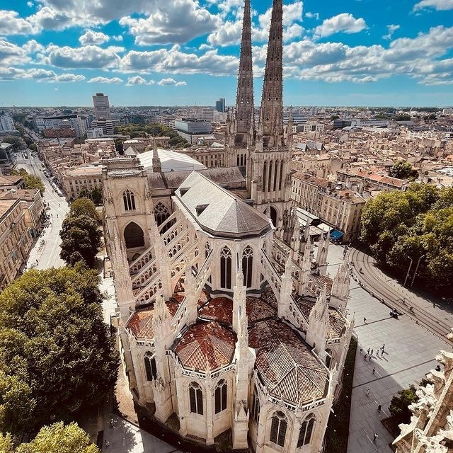 📍Place Pey Berland, Bordeaux Cathedral #France #bordeauxBy @patilneil