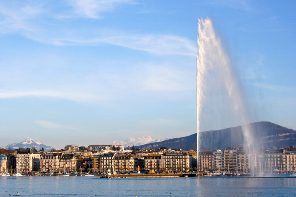 Lake Geneva Switzerland