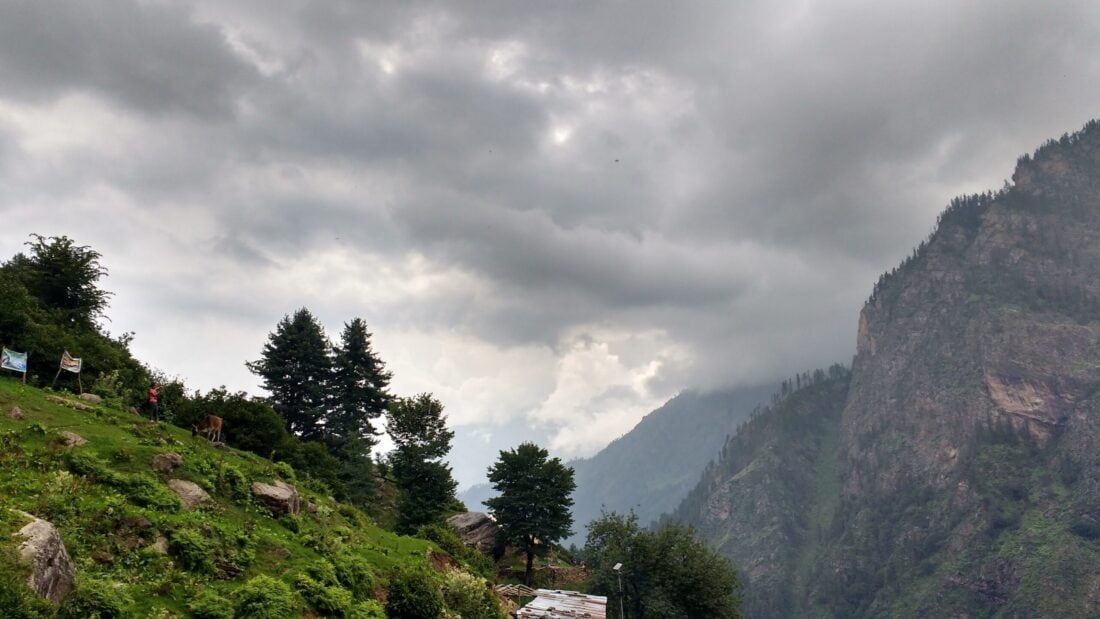 kheerganga trek weather today